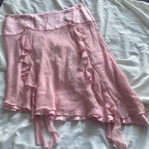 BEBE pink skirt